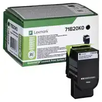 TONERCARTRIDGE LEXMARK 71B20K0 ZWART