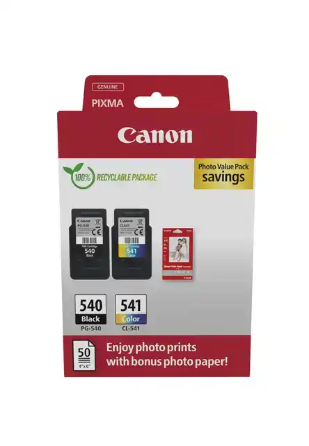 INKTCARTRIDGE CANON PG-540 CL-541 ZW +