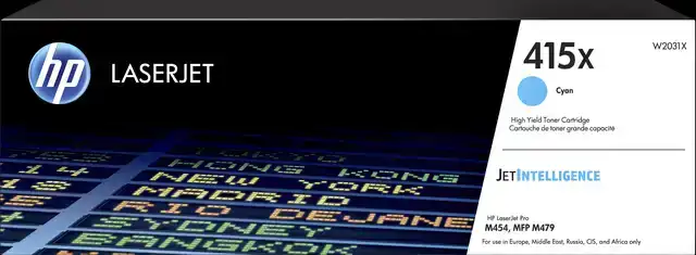 TONERCARTRIDGE HP W2031X 415X BLAUW