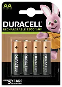 BATTERIJ OPLAADBAAR DURACELL AA ULTRA