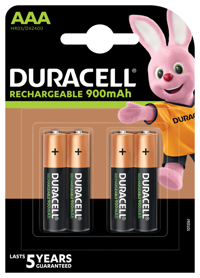 BATTERIJ OPLAADBAAR DURACELL AAA ULTRA
