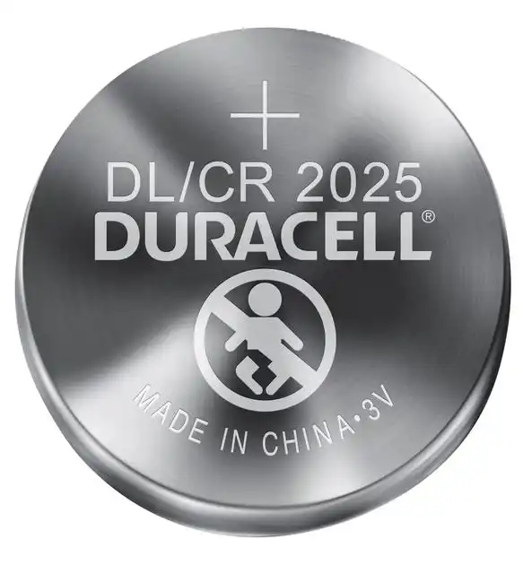 BATTERIJ DURACELL 2025 LITHIUM 2PACK