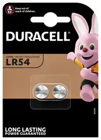 BATTERIJ DURACELL LR54 ALKALINE