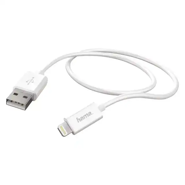 KABEL HAMA USB LIGHTNING-A 1METER WIT