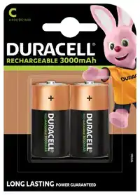 BATTERIJ OPLAADBAAR DURACELL C HR14