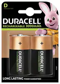 BATTERIJ OPLAADBAAR DURACELL D HR20