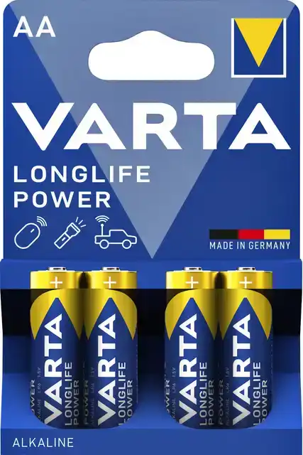 BATTERIJ VARTA LONGLIFE POWER 4XAA