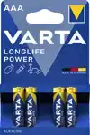BATTERIJ VARTA LONGLIFE POWER 4XAAA
