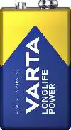 BATTERIJ VARTA LONGLIFE POWER 9V