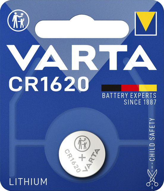 BATTERIJ VARTA CR1620 LITHIUM
