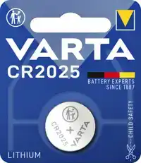 BATTERIJ VARTA CR2025 LITHIUM