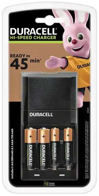 BATTERIJ OPLADER DURACELL CEF 27 INCL 2