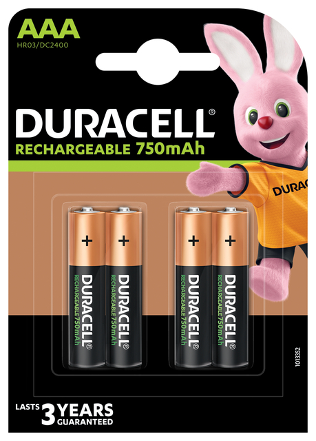 BATTERIJ OPLB DURABLE AAA PLUS RCR