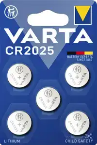 BATTERIJ VARTA CR2025 3V LITHIUM