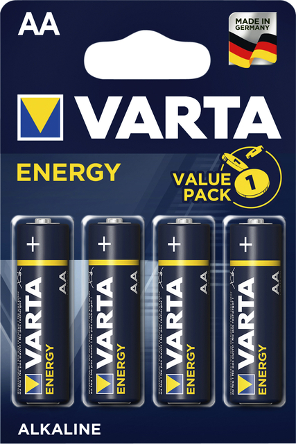 BATTERIJ VARTA ENERGY 4XAA