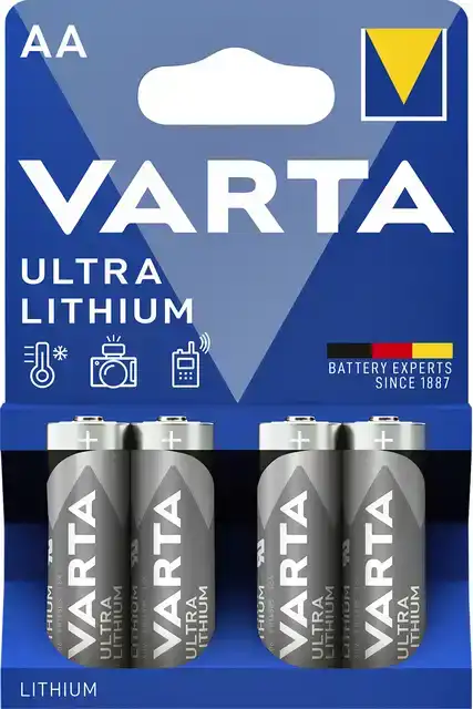 BATTERIJ VARTA AA ULTRA LITHIUM