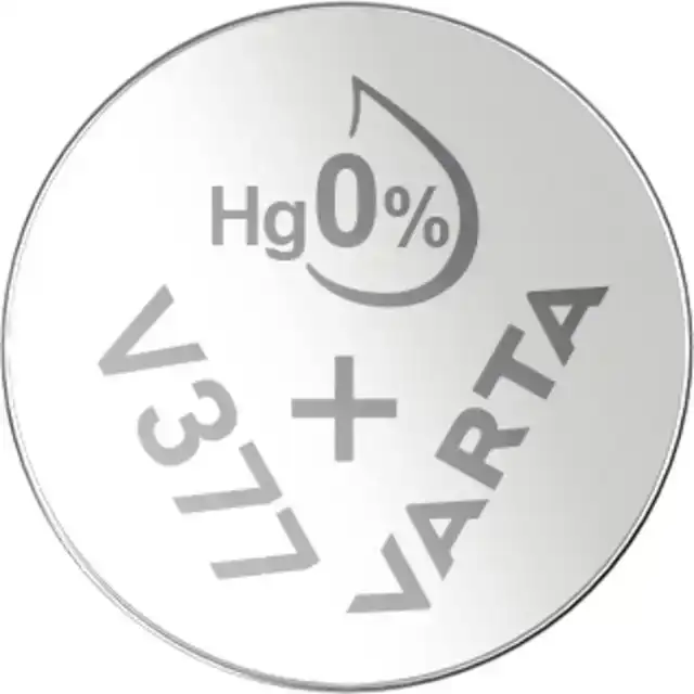 BATTERIJ KNOOPCEL VARTA V377 HORLOGE