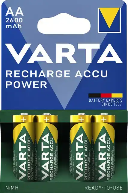 BATTERIJ OPLAADBAAR VARTA AA HR6