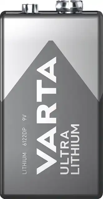BATTERIJ VARTA 9V LITHIUM PROFESSIONAL