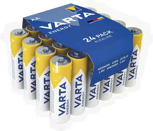 BATTERIJ VARTA AA ENERGY 24 PACK