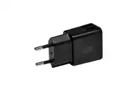 OPLADER GREEN MOUSE USB A 2X 2.4A ZWART