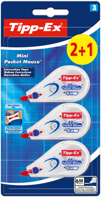 CORRECTIETAPE TIPP-EX MINI POCKET MOUSE