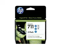 INKTCARTRIDGE HP CZ134A 711 BLAUW