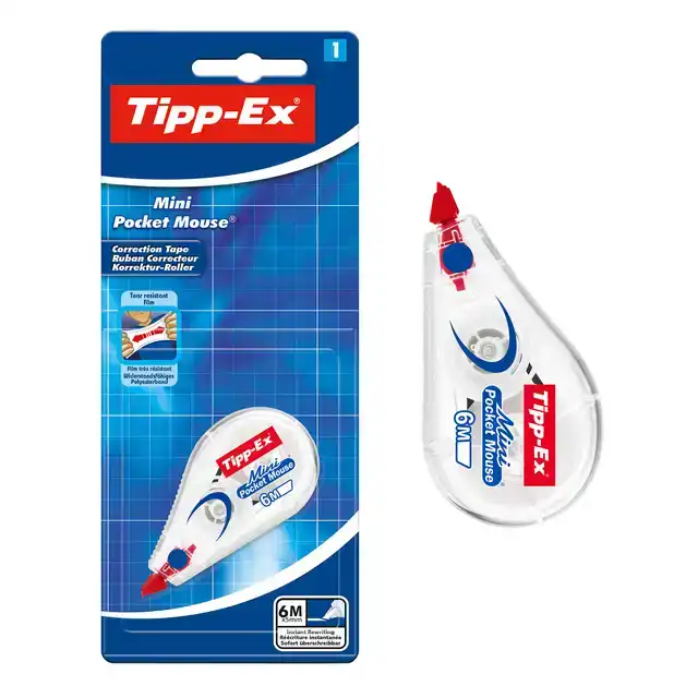 CORRECTIETAPE TIPP-EX MINI POCKET MOUSE