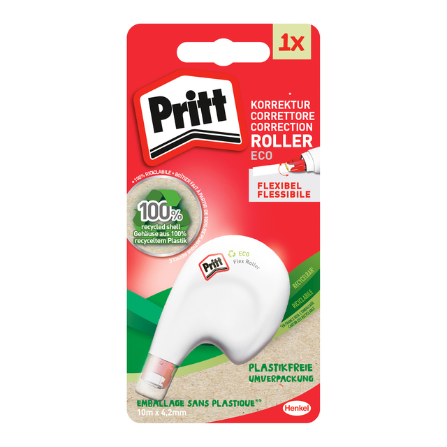 CORRECTIETAPE PRITT ECO FLEX 4.2MMX10M