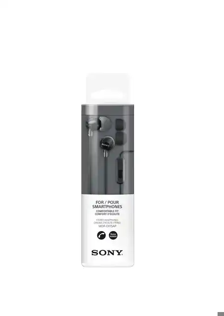OORTELEFOON SONY EX15AP BASIC ZWART