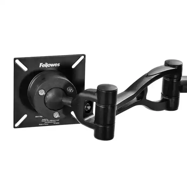 MONITORARM FELLOWES VISTA ENKEL ZWART