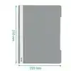 SNELHECHTER LEITZ STANDAARD A4 PP WIT