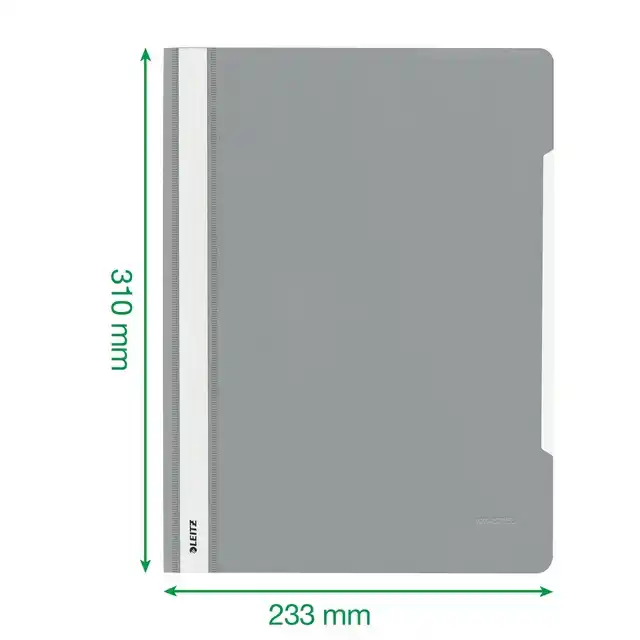 SNELHECHTER LEITZ STANDAARD A4 PP WIT