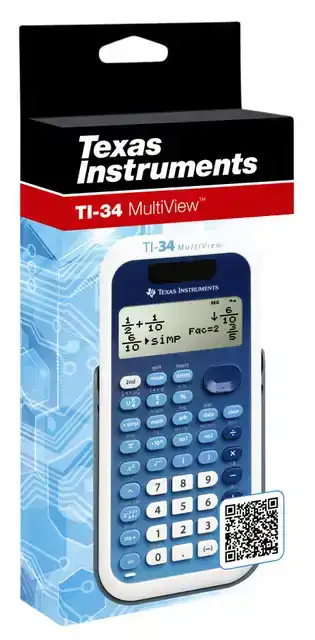 REKENMACHINE TEXAS TI-34 MULTIVIEW