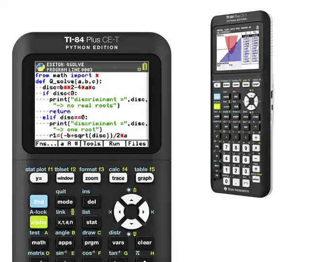 REKENMACHINE TEXAS TI-84 PLUS CE-T