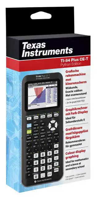REKENMACHINE TEXAS TI-84 PLUS CE-T