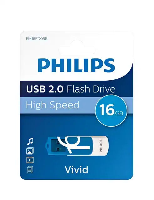 USB STICK 2.0 PHILIPS VIVID EDITION