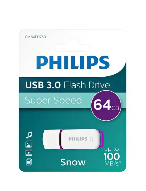 USB STICK 3.0 PHILIPS SNOW EDITION 64GB
