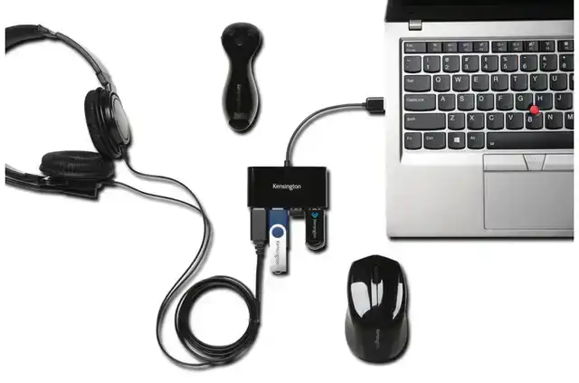 HUB KENSINGTON USB 2.0 4-POORTS