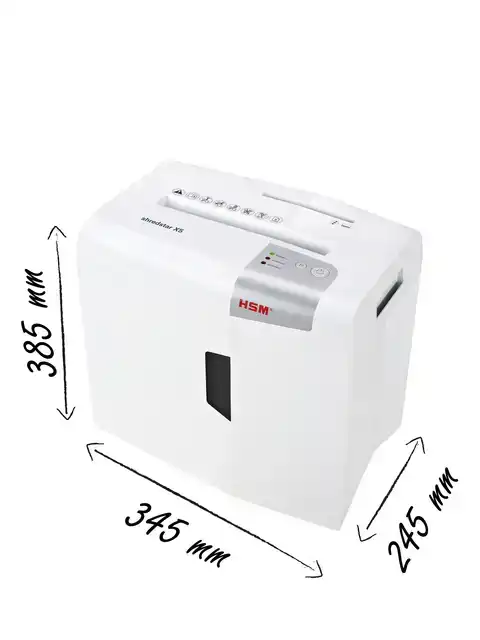 PAPIERVERNIETIGER HSM SHREDSTAR X5