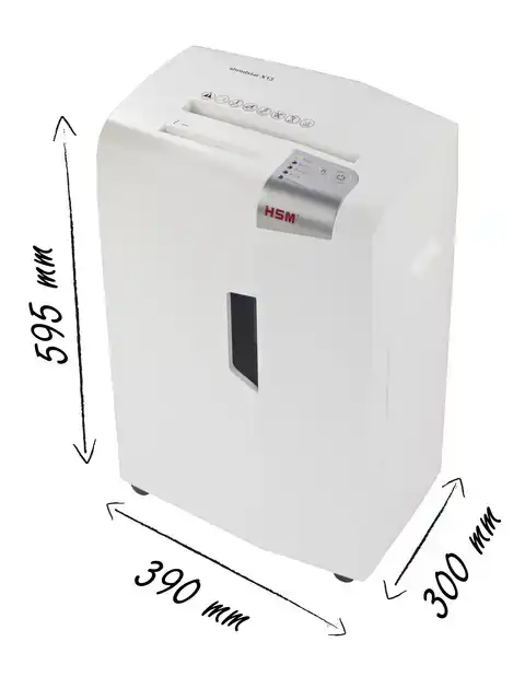 PAPIERVERNIETIGER HSM SHREDSTAR X13