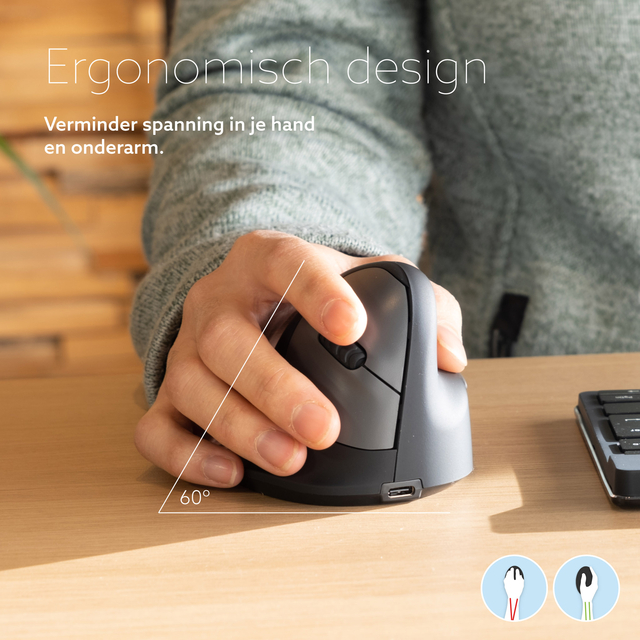 MUIS R-GO ERGONOMISCH HE BREAK WIRELESS