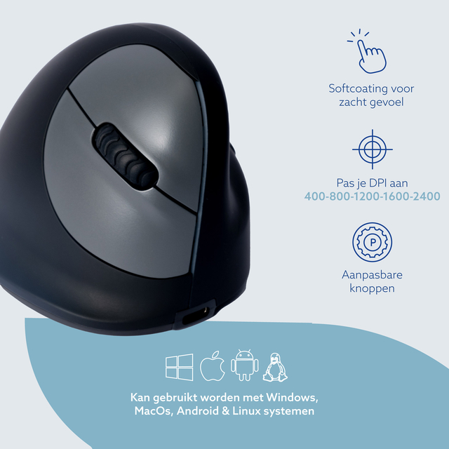 MUIS R-GO ERGONOMISCH HE BREAK WIRELESS