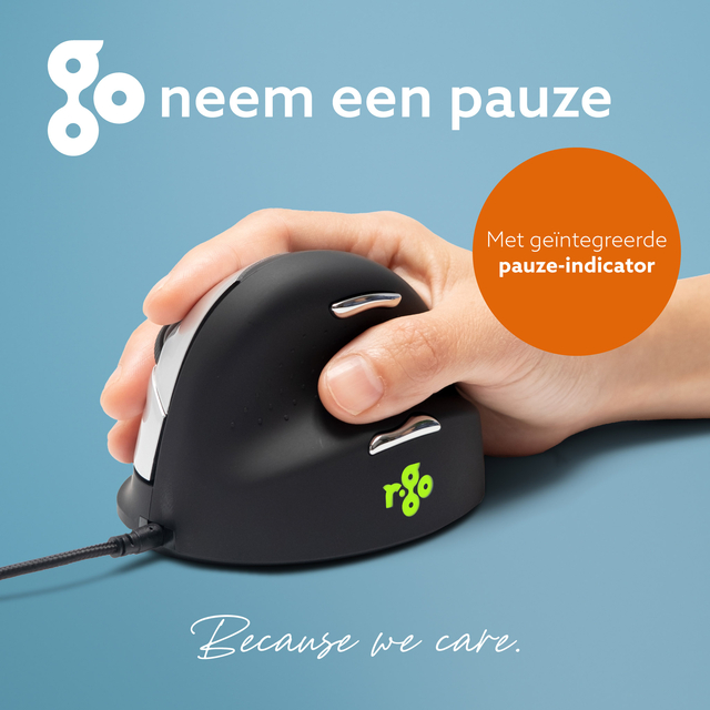 MUIS R-GO ERGONOMISCH HE BREAK DRAAD