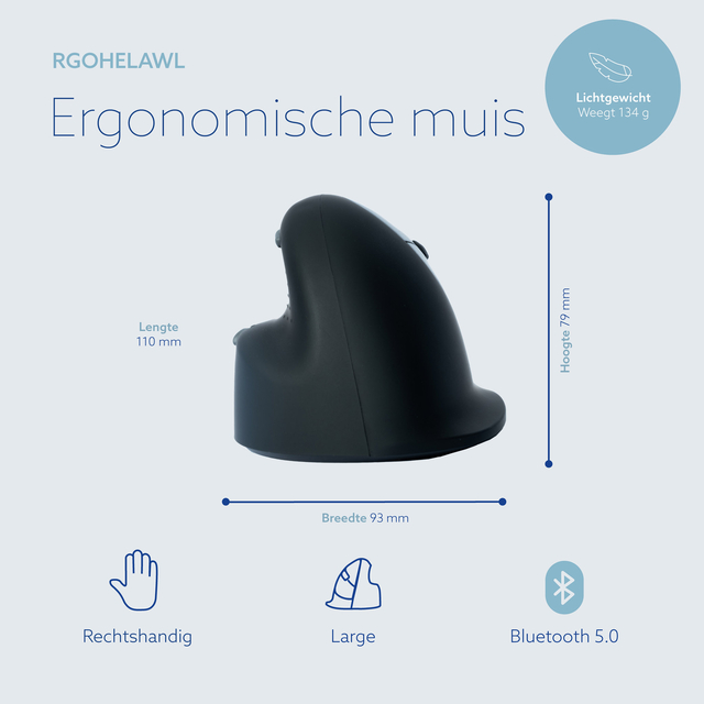 MUIS R-GO ERGONOMISCH HE BREAK WIRELESS