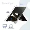 LAPTOPSTANDAARD R-GO RISER FLEXIBLE