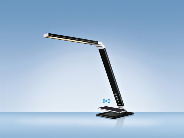 BUREAULAMP HANSA LED MAGIC PLUS ZWART