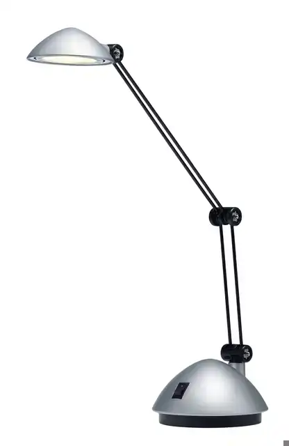 BUREAULAMP HANSA LED SPACE ZILVER