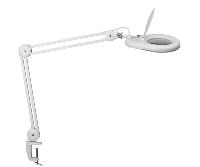 LOEPLAMP MAUL VISO LED TAFELKLEM WIT