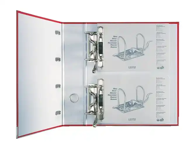 GIRO BANK ORDNER LEITZ A4 DUBB MECH